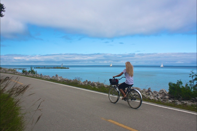 Mackinac Island Lake Shore Trail